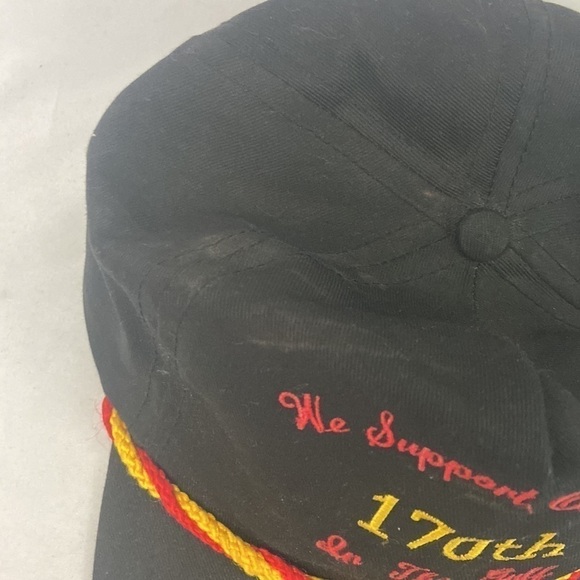 Vintage Gulf War Desert Storm Strapback Cap Hat - Picture 3 of 13